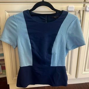 BCBG MaxAzria Top w/Back Zipper XS